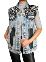 Chaqueta Denim Sin Mangas