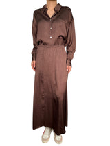 Blusa Efecto Satinado