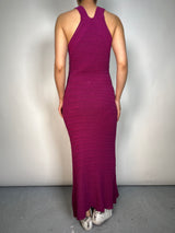 Vestido Tejido Morado