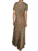 Vestido Lino Animal Print
