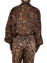 Blusa Viscosa Animal Print