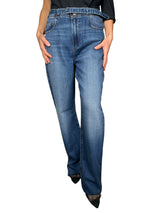 Jeans Printed Straight Loose