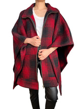 Poncho Rojo Oversize