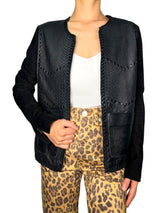 Chaqueta Moca Cuero