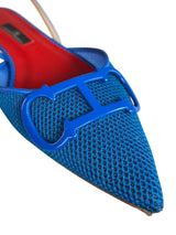 Zapato Initials Destalonado De Rejilla