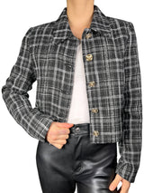 Chaqueta Tweed Cuadros