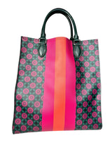 Cartera Verde/ Fucsia