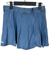 Falda Denim Tableada