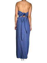 Vestido Capadoccia Navy Lino
