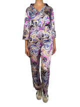 Set Morado Estampado