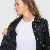 Chaqueta Narita Black Ecocuero