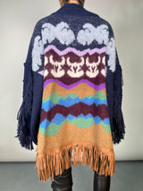 Poncho Cuore Alpaca