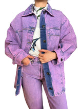 Chaqueta Denim Morada
