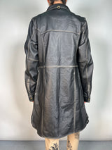 Chaqueta Efecto Desgaste Cuero