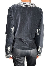 Chaqueta Velvet Bordada