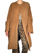 Abrigo Alpaca Suri Camel