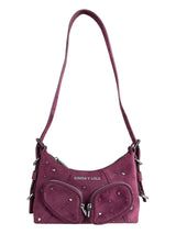 Bolso Hobo Pocket Mini Piel Swarovski