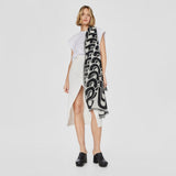 Foulard de jacquard negro y blanco TOUS Vera