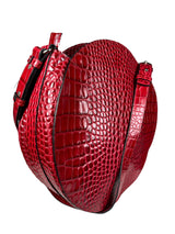 Cartera Cuero Redonda