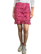 Falda mini animal print