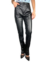 Pantalón Eco Cuero Trenzado