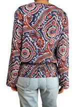 Blusa Estampada Poliéster