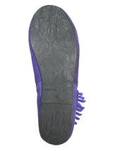 Zapatos Gamuza Flecos