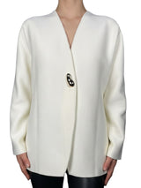 Chaqueta Botón Dorado Orgánico Central