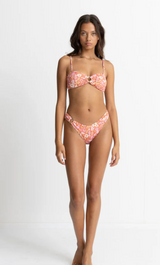 Bottom Luna Floral O Ring Hi Cut