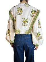 Polerón Estampado Beige