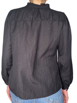 Blusa Negra cuello redondo