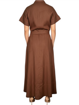 Vestido Camisero Lino