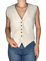 Gilette Beige Botones