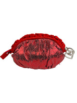 Clutch Cuero Metalizado