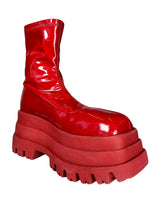 Botines Rojos Plataforma
