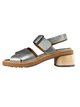 Sandalias Media Silver Cuero
