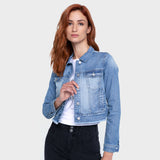 Jacket Denim Baker Destroyer Blue