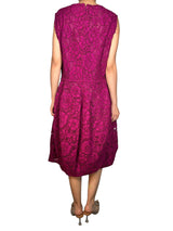 Vestido Guipur Magenta