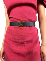 Cinturón Reversible LV Initiales de 3 cm