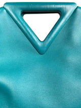 Bolso Cuero Turquesa