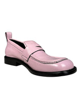 Mocasines Lila Cuero