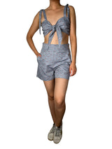 Set Crop Top Y Shorts