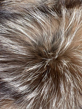 Parka Cuello Alto Con Piel Desmontable