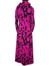 Vestido Cuello Flores