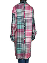 Abrigo Houndstooth Multicolor
