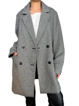 Abrigo Houndstooth