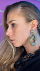 Aros Lurex Silver y Gold