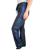 Pantalón Pomy Crepe Azul