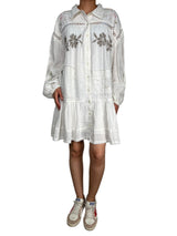 Vestido Bordado Oversize