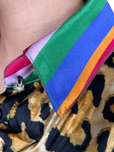 Blusa Satinada Animal Print